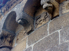 Detalle del bside de la Iglesia de Santa Mara