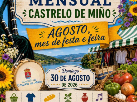 Feira mensual Castrelo de Mi�o