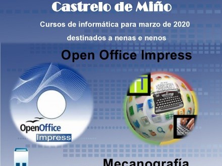 Cursos de inform�tica na aula INFO para o mes de marzo