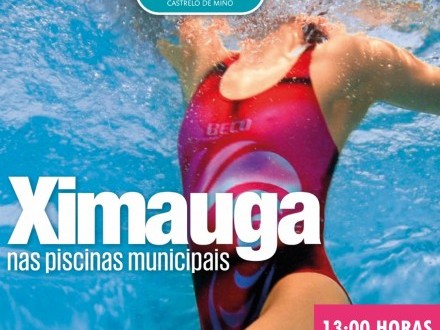 Ximauga nas piscinas municipais